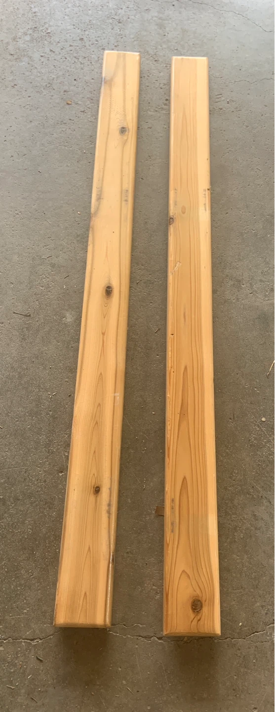Two Pine Wood Planks