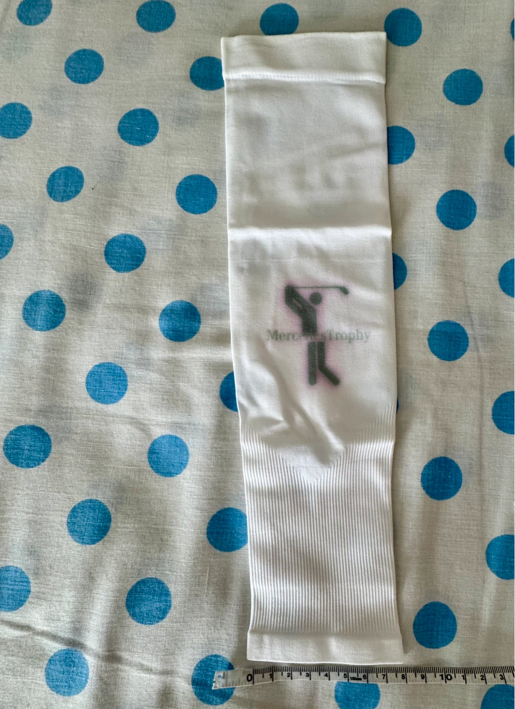 White Golf Arm Sleeves - MercusTrophy - photo 2