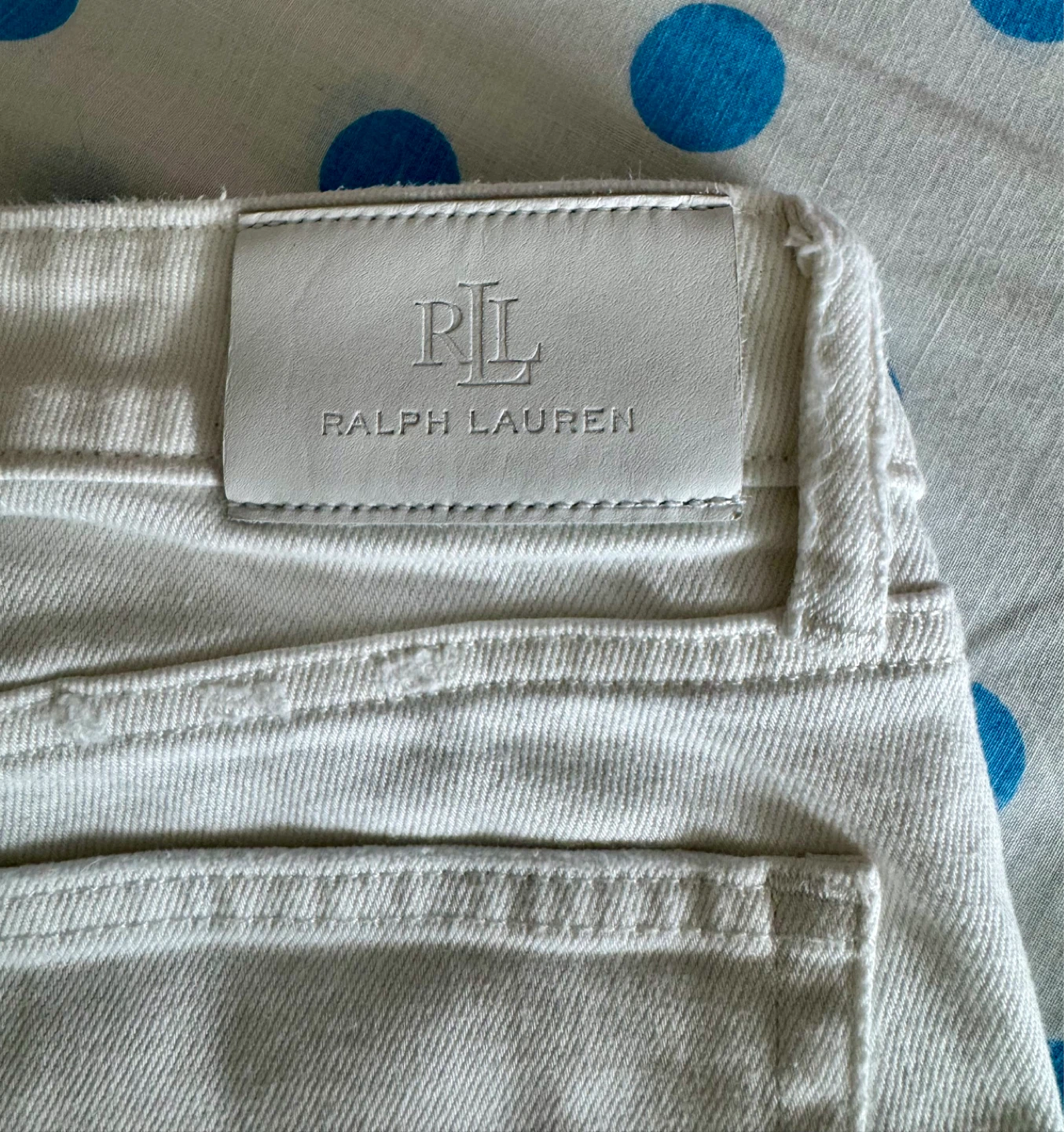 Ralph Lauren White Distressed Jeans - photo 3