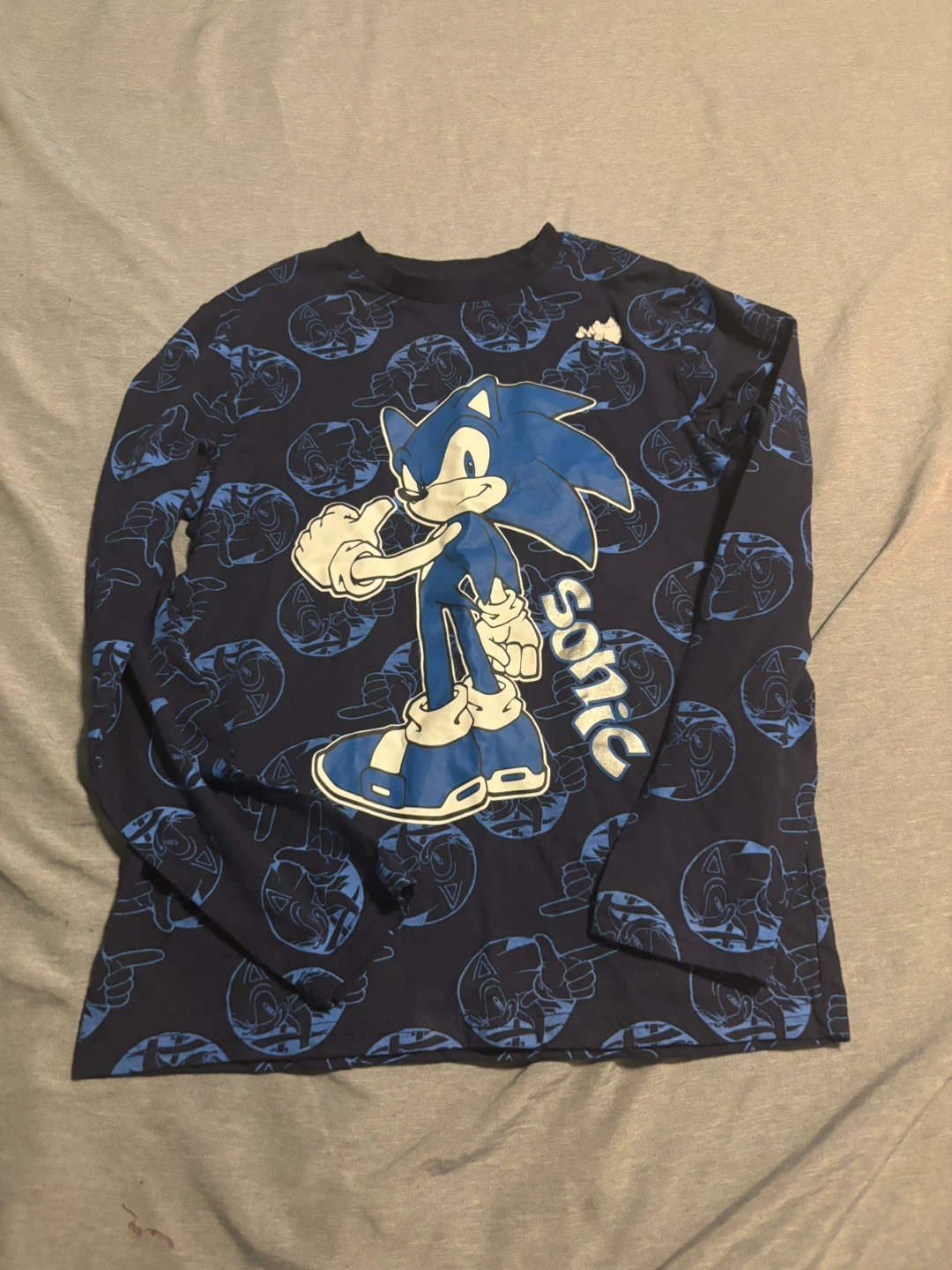 Sonic the Hedgehog Long Sleeve Shirt L/G (10-12)