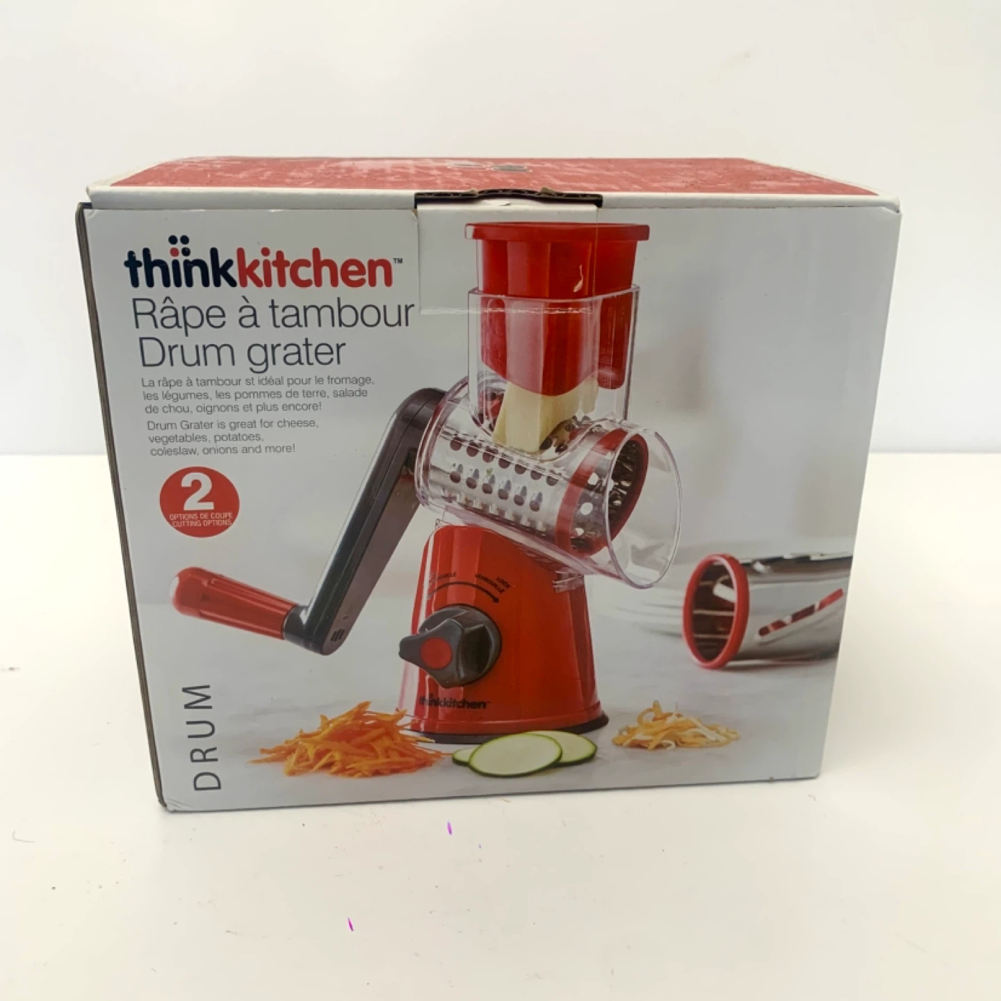 Drum Grater Rotary Grater Cheese Grater Kitchen Tool New