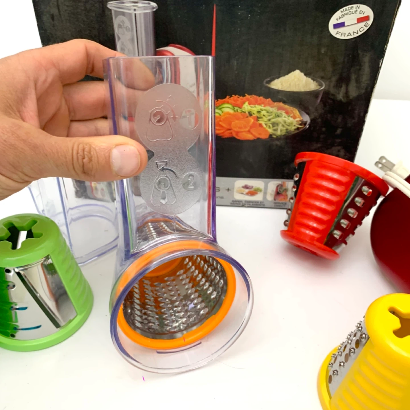 Food Slicer Shredder Electric Grater Vegetable Cutter Kitchen - photo 5
