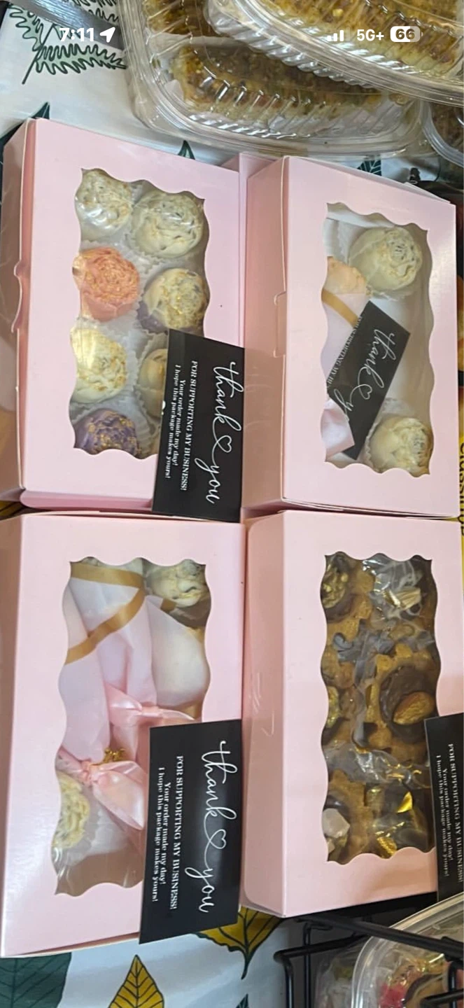 Gateau algerien كعك و حلويات راقية sablé flowers chocolate - photo 3