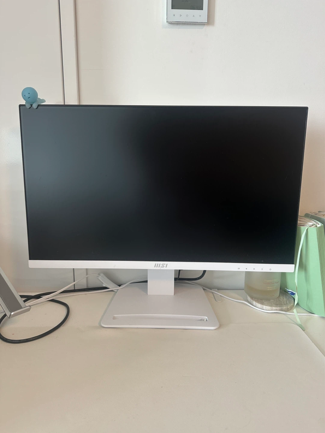 White MSI MP243XW Pro Monitor