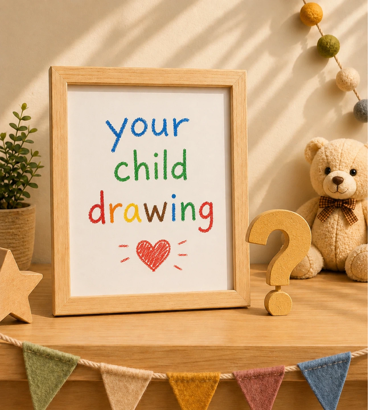 Kids drawings figure