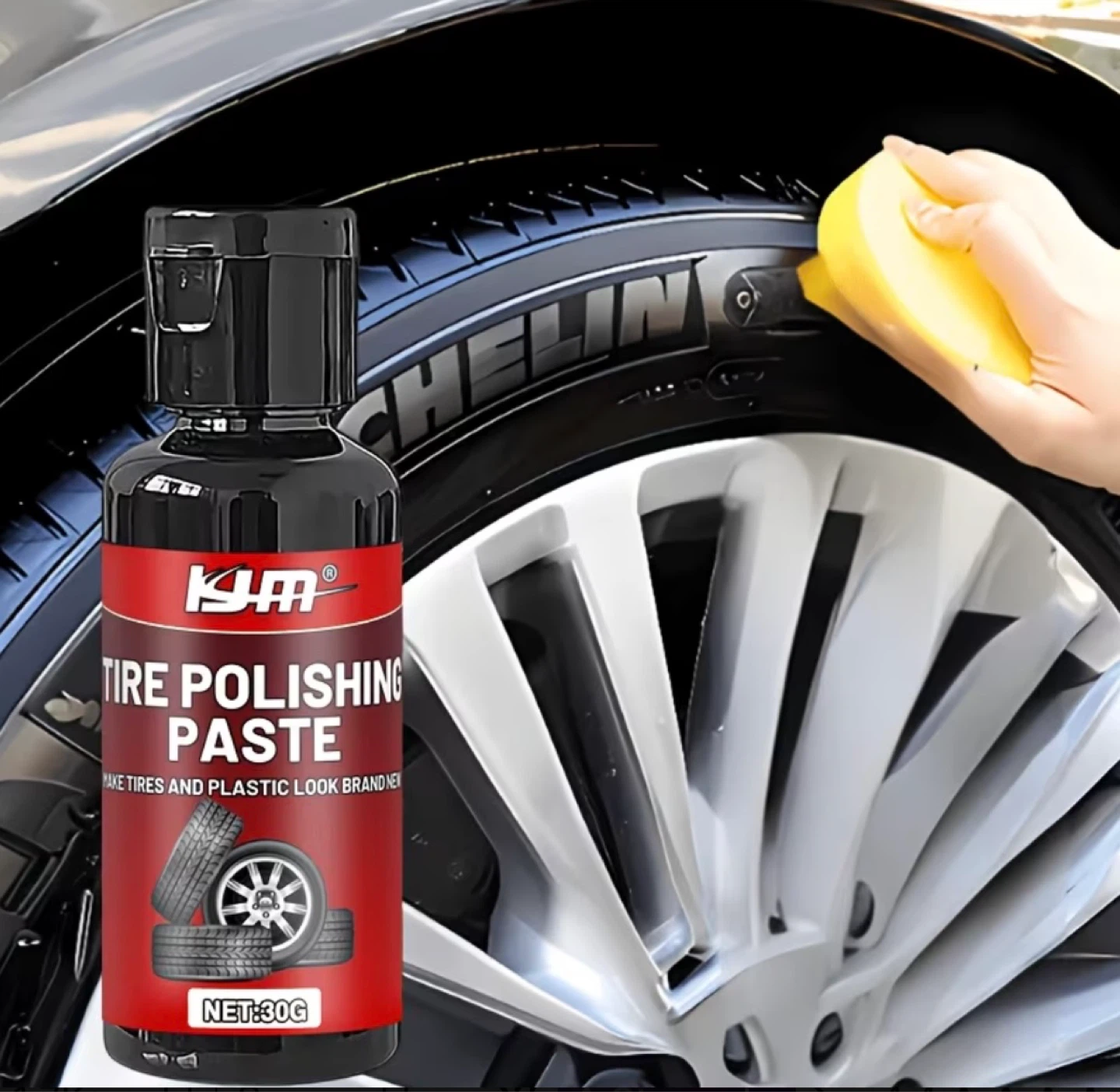 KJM Tire Polishing Paste - 30g