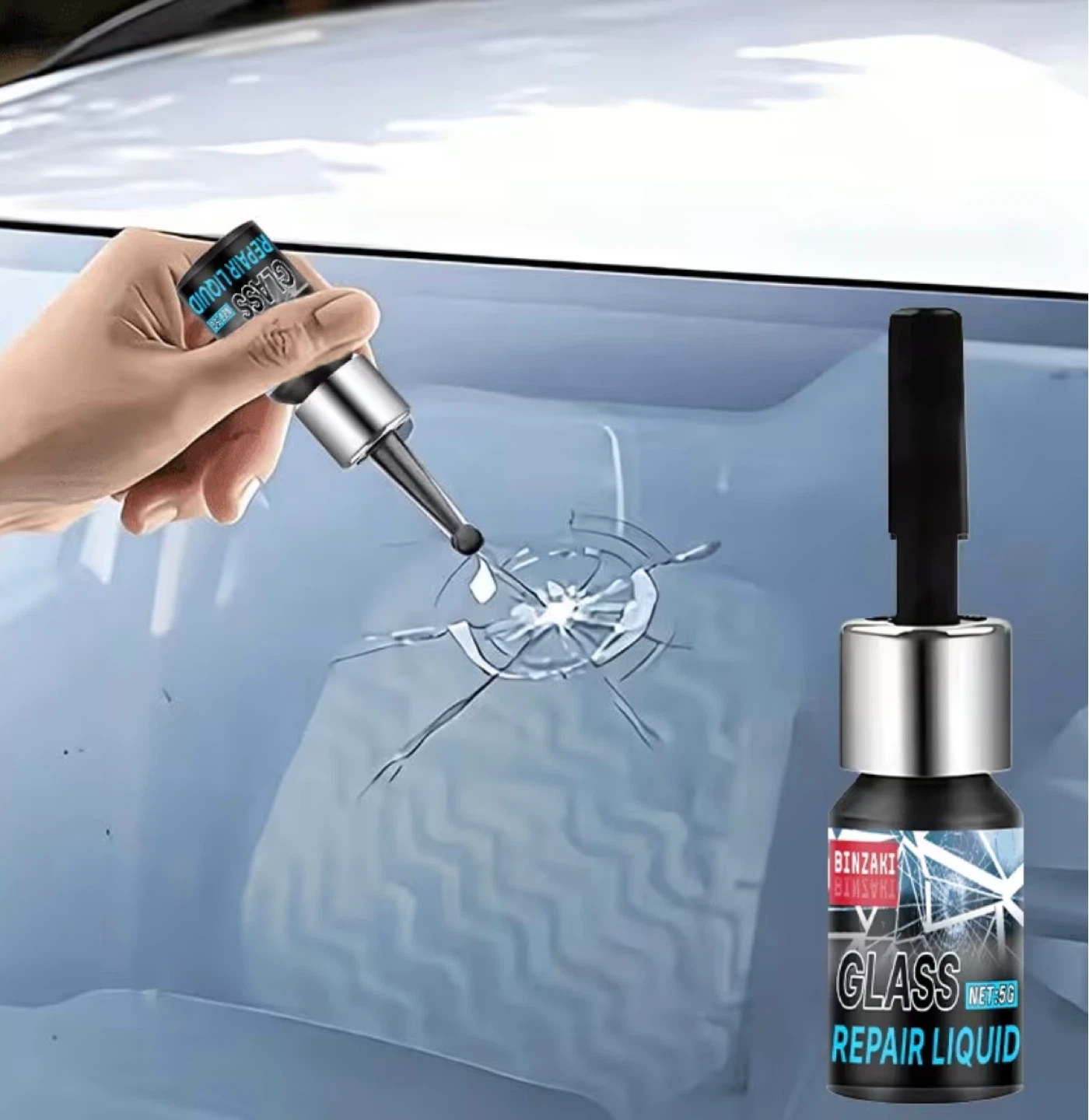 BINZAKI Glass Repair Liquid 5g