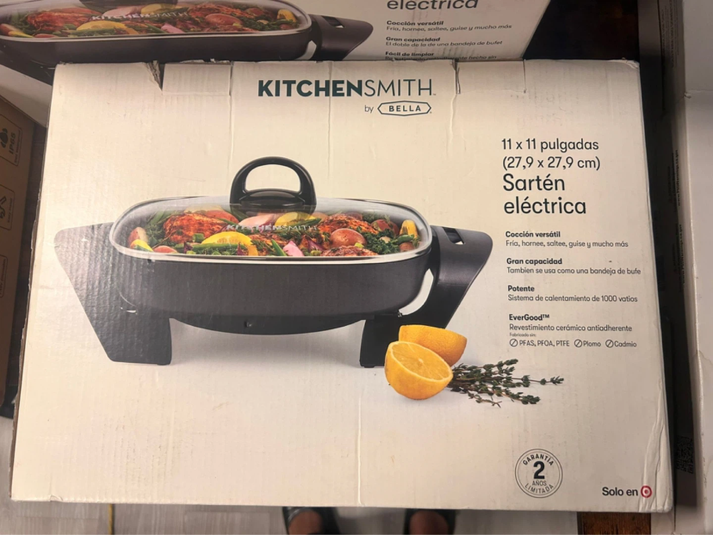 KitchenSmith by Bella Electric Skillet