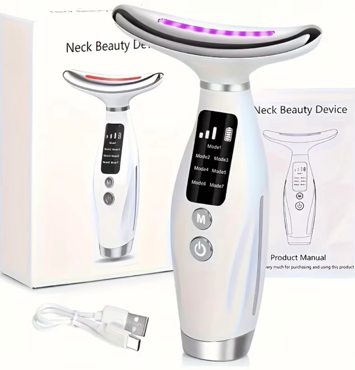 Neck Beauty Device with 7 Modes