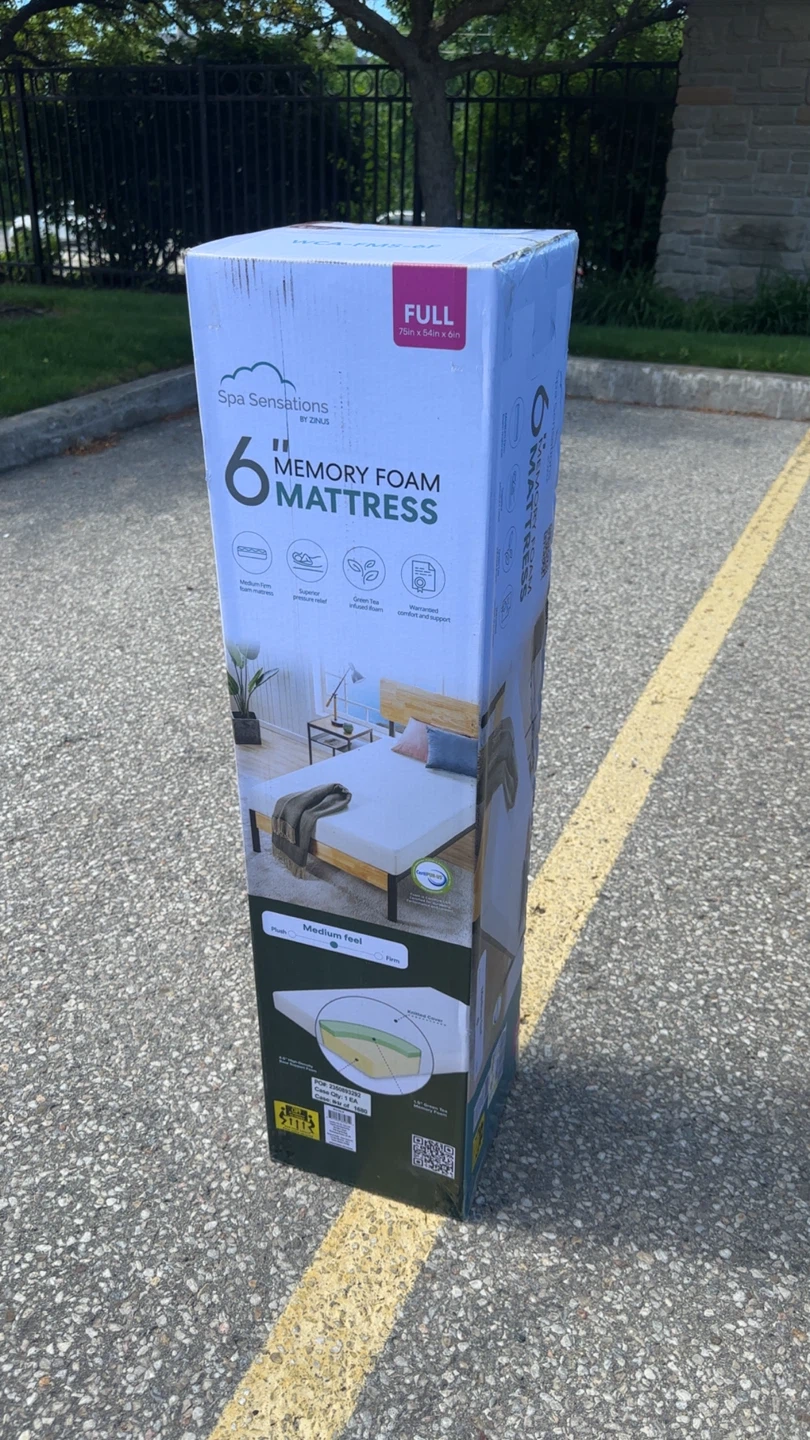 Spa Sensations 6" Memory Foam Mattress - Full - photo 3