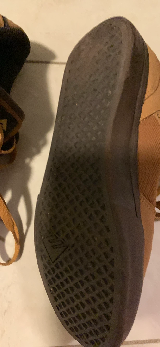 Emerica Brown Suede Skate Shoes - photo 5