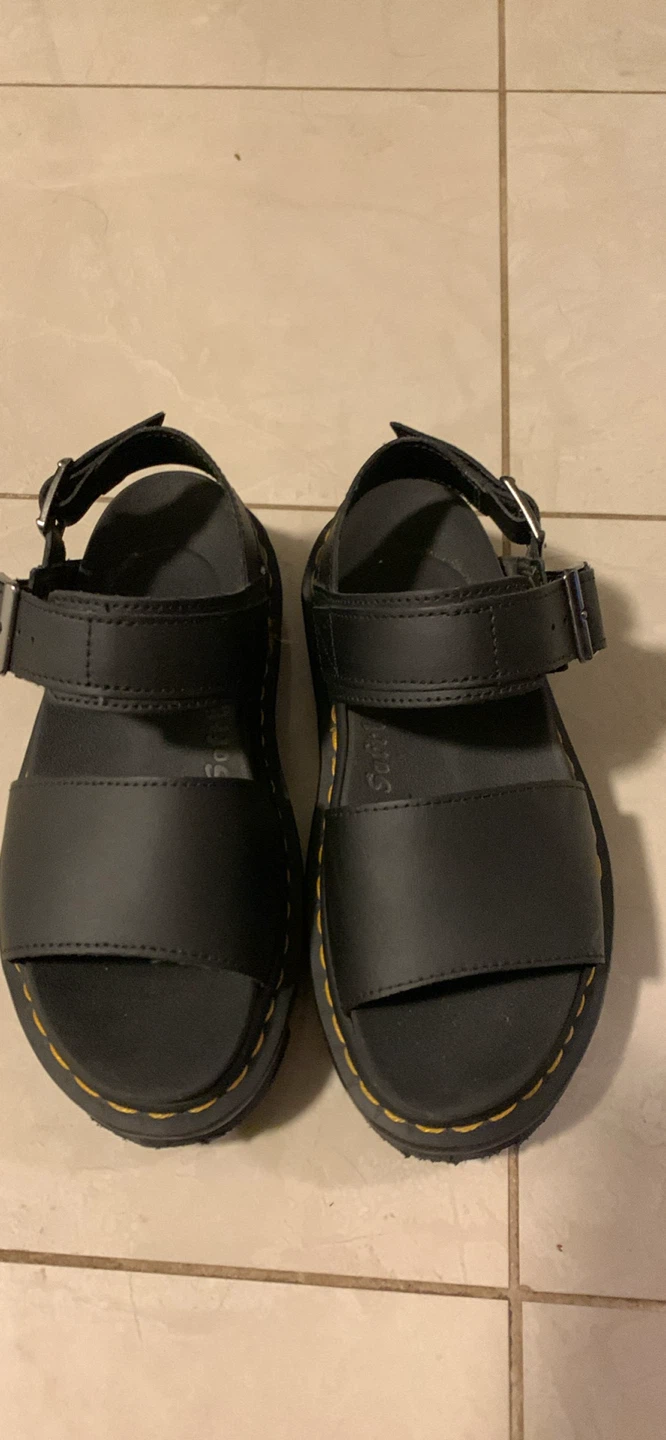 Dr. Martens Black Platform Sandals