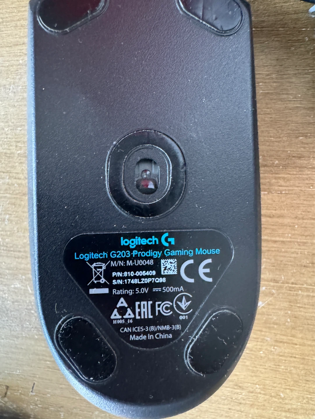 Logitech G203 Prodigy Gaming Mouse
