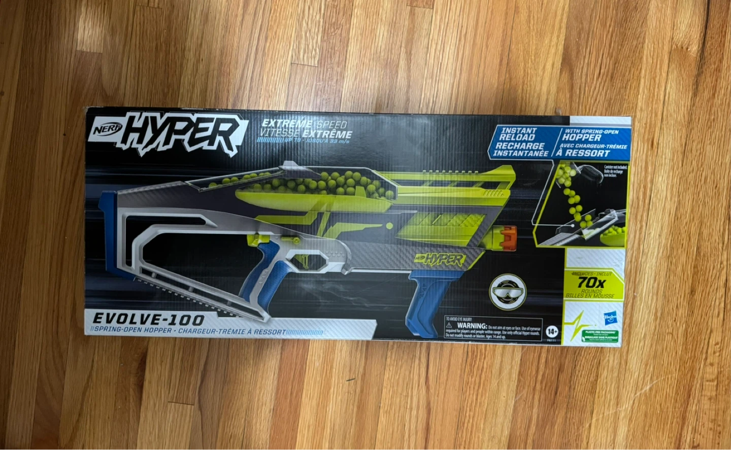 Nerf Hyper Evolve-100 Blaster