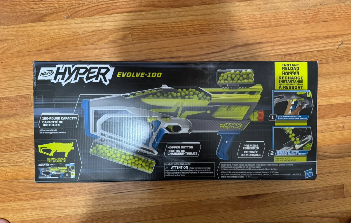 Nerf Hyper Evolve-100 Blaster - photo 2