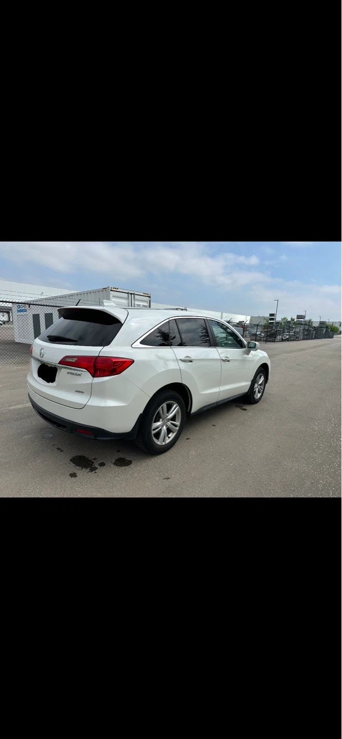 White Acura RDX SUV - photo 2