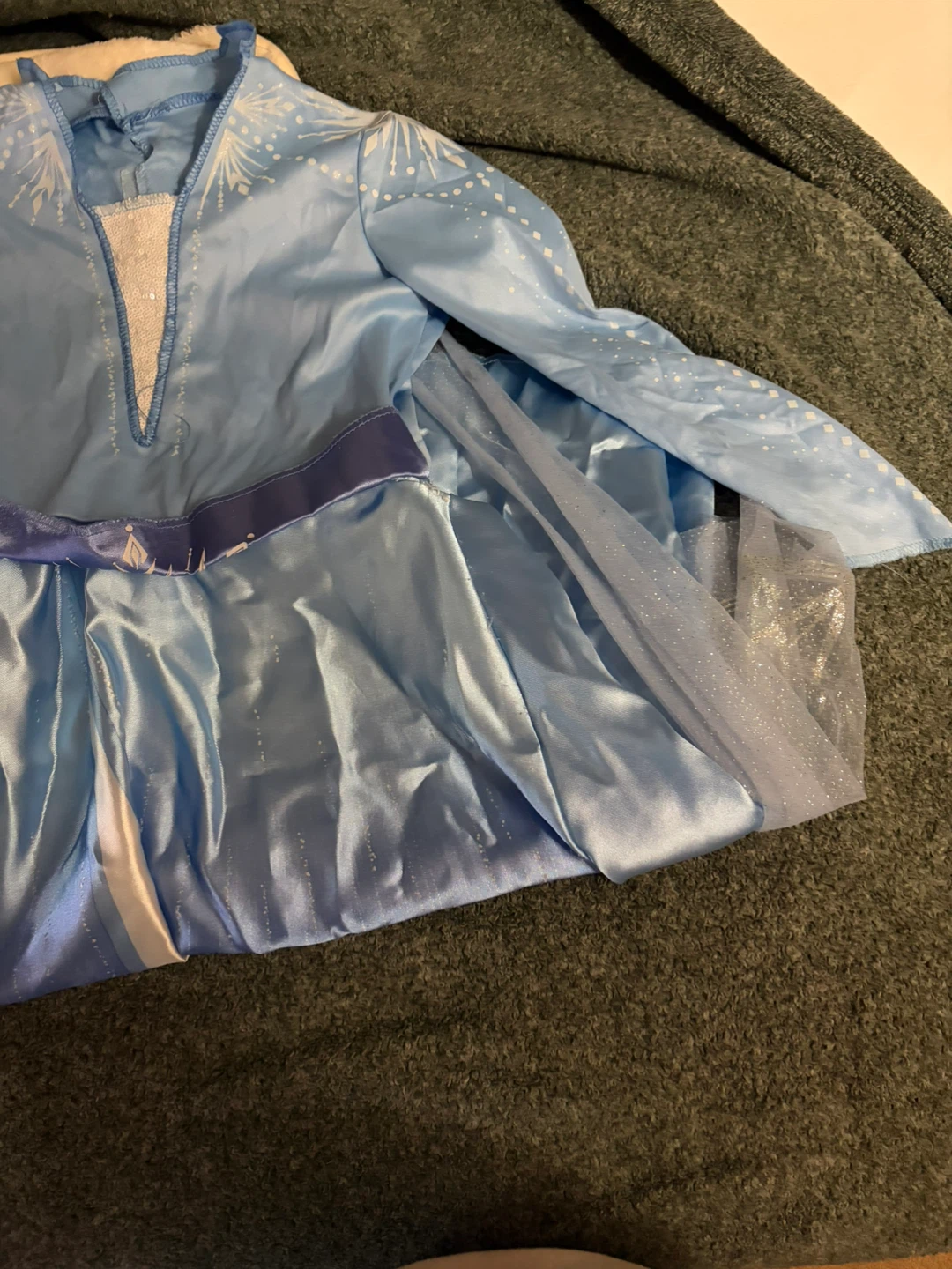 Girls Frozen Elsa Dress & Cherokee Puffer Jacket - photo 4