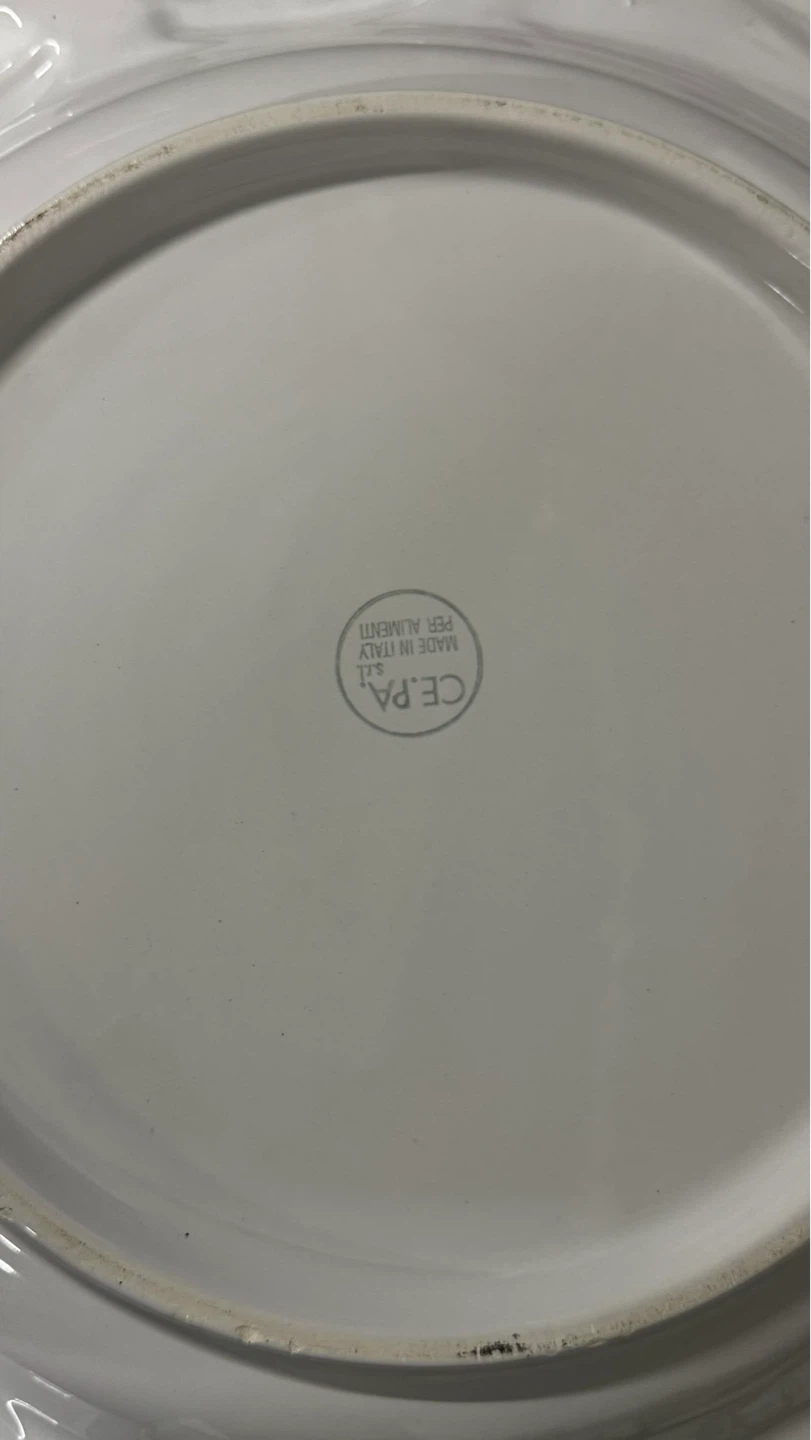 Ceramica Buffet Large 11.5” Round Platter ,Made In Italy - photo 5