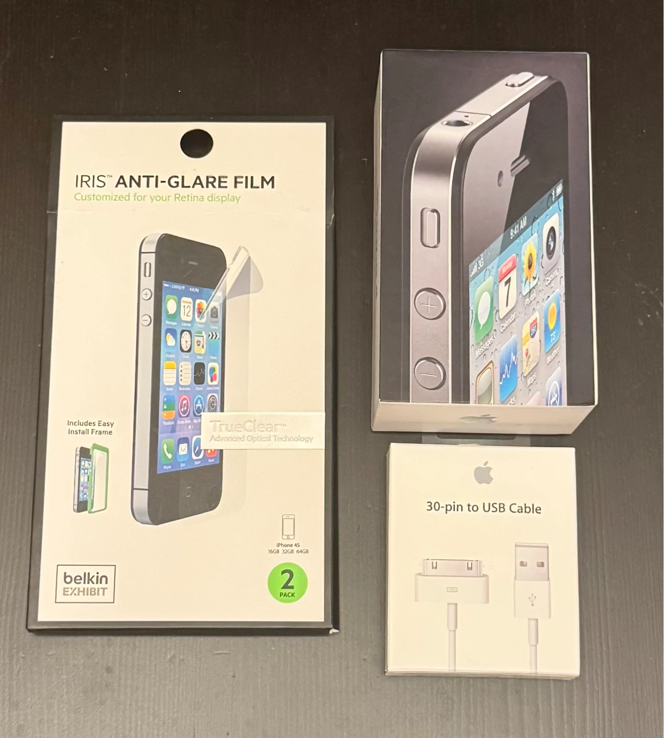 Multiple iPhones and accessories