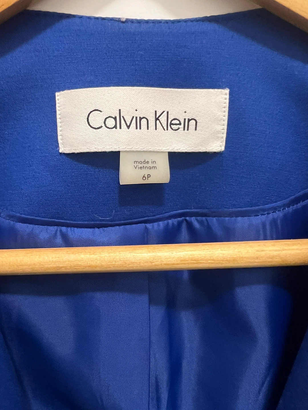 Calvin Klein Blue Blazer - Size 6P - photo 3