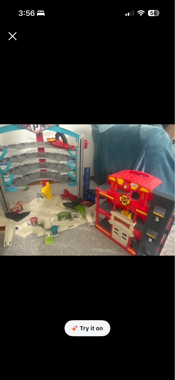Hot Wheels City Ultimate Garage & Fire Station Playset