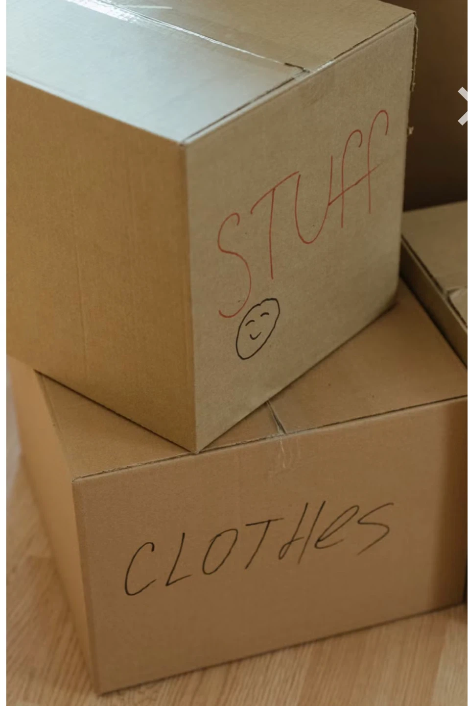 ISO Free Moving Boxes