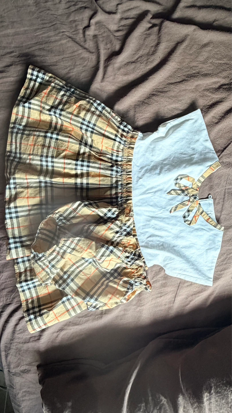 Burberry Plaid Dress