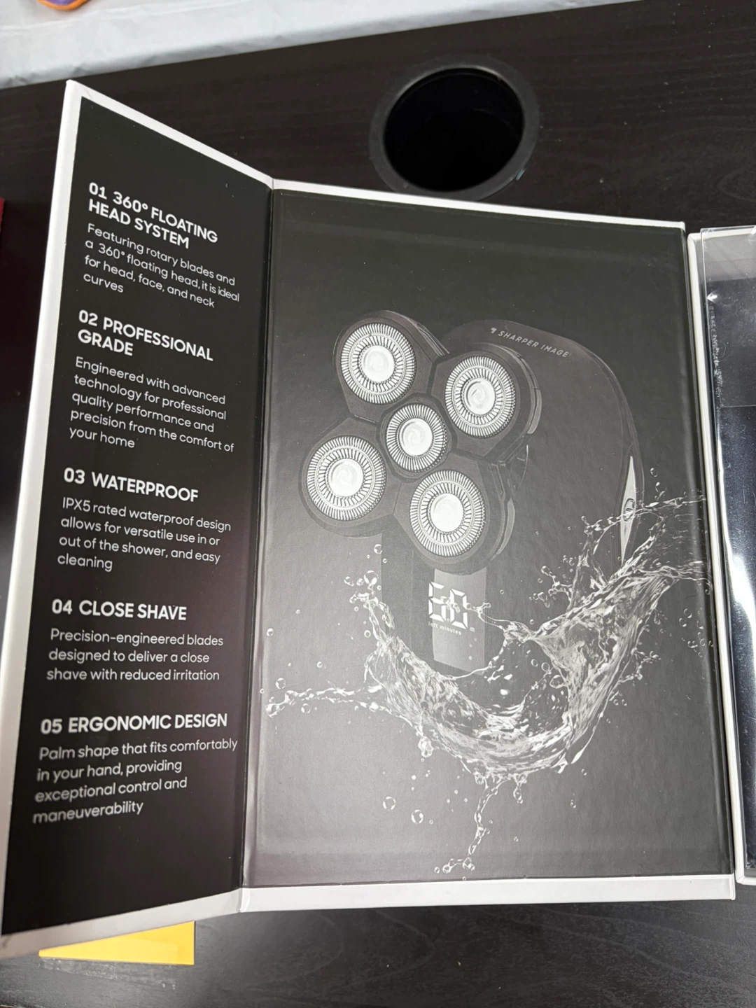 Sharper Image Electric Head Shaver - photo 4