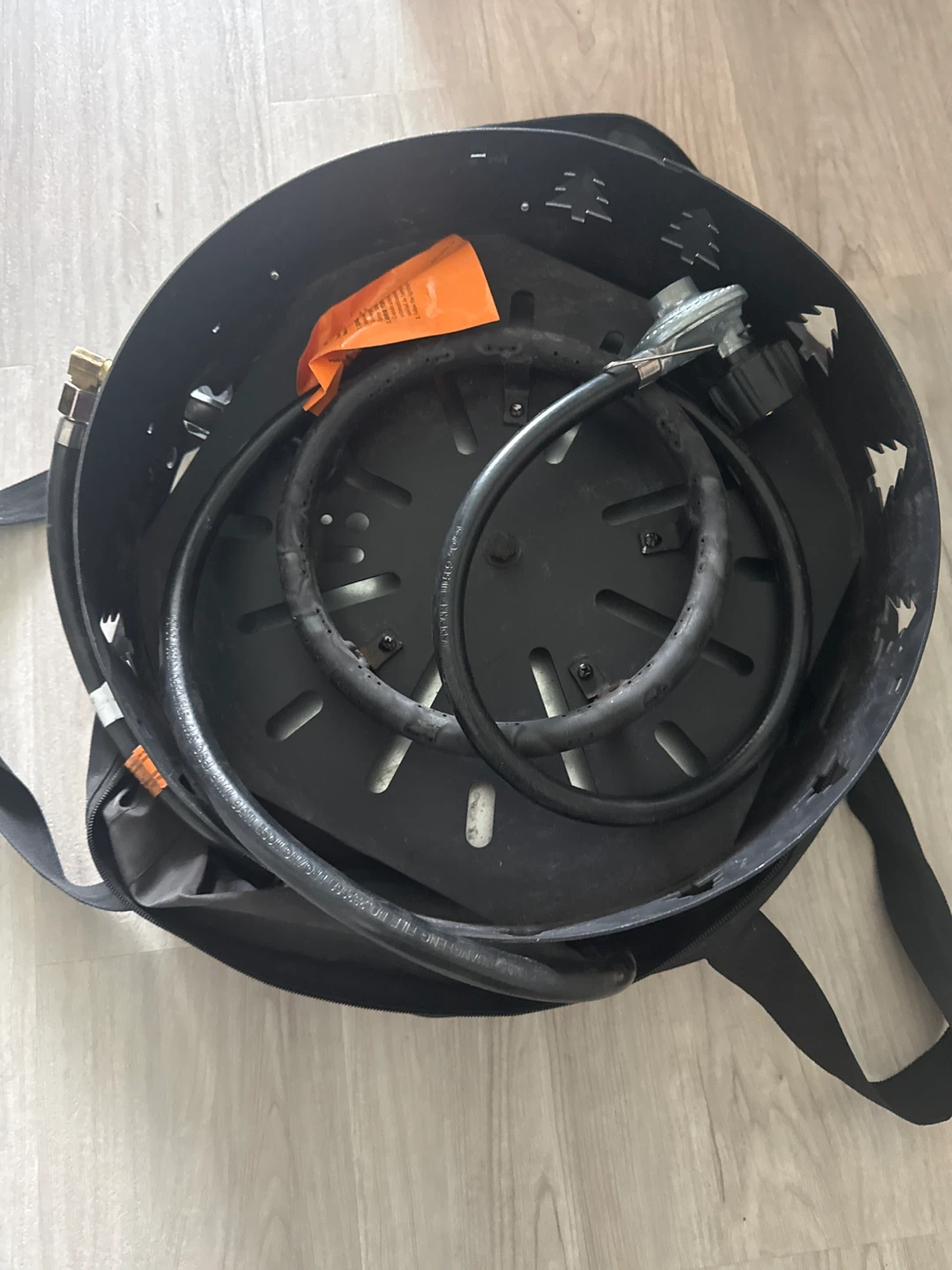 Propane Fire Pit with Bass