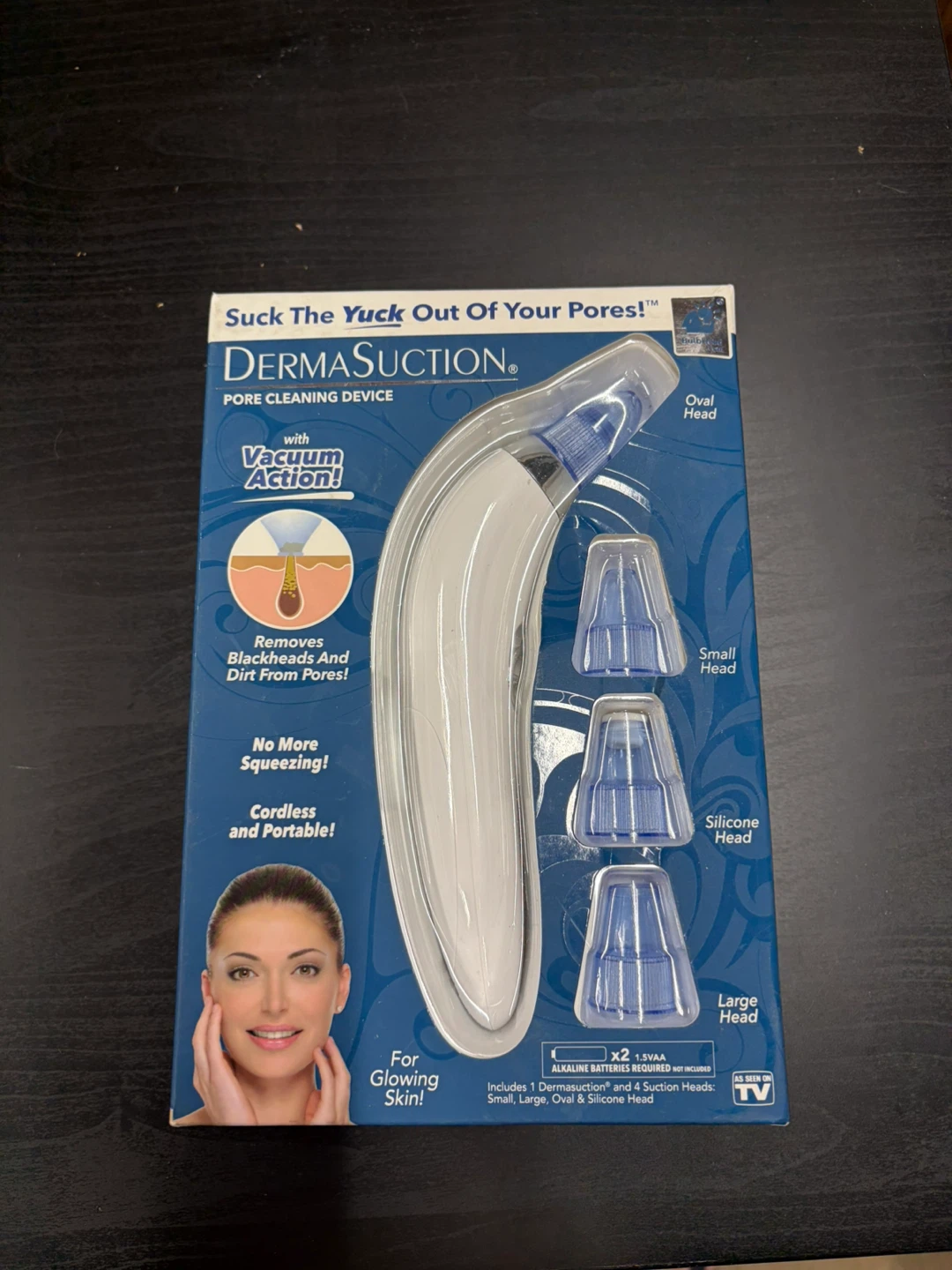 DermaSuction Pore Cleaning Device with Vacuum Action