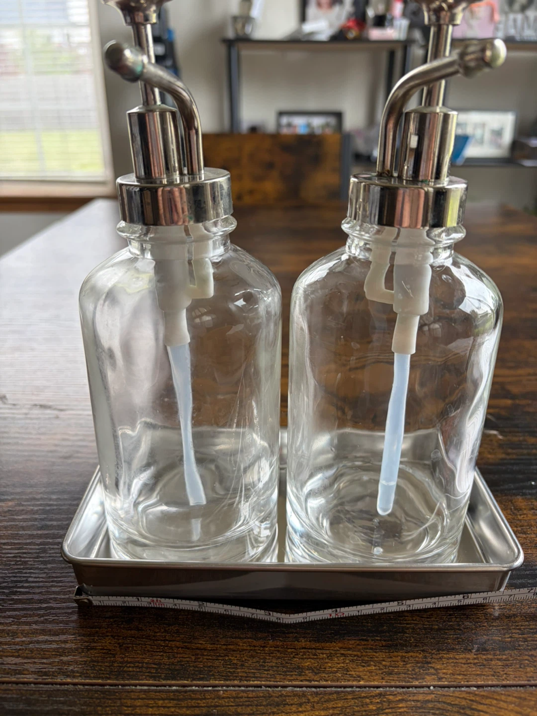 Set of 2 Glass Soap Dispensers - photo 2
