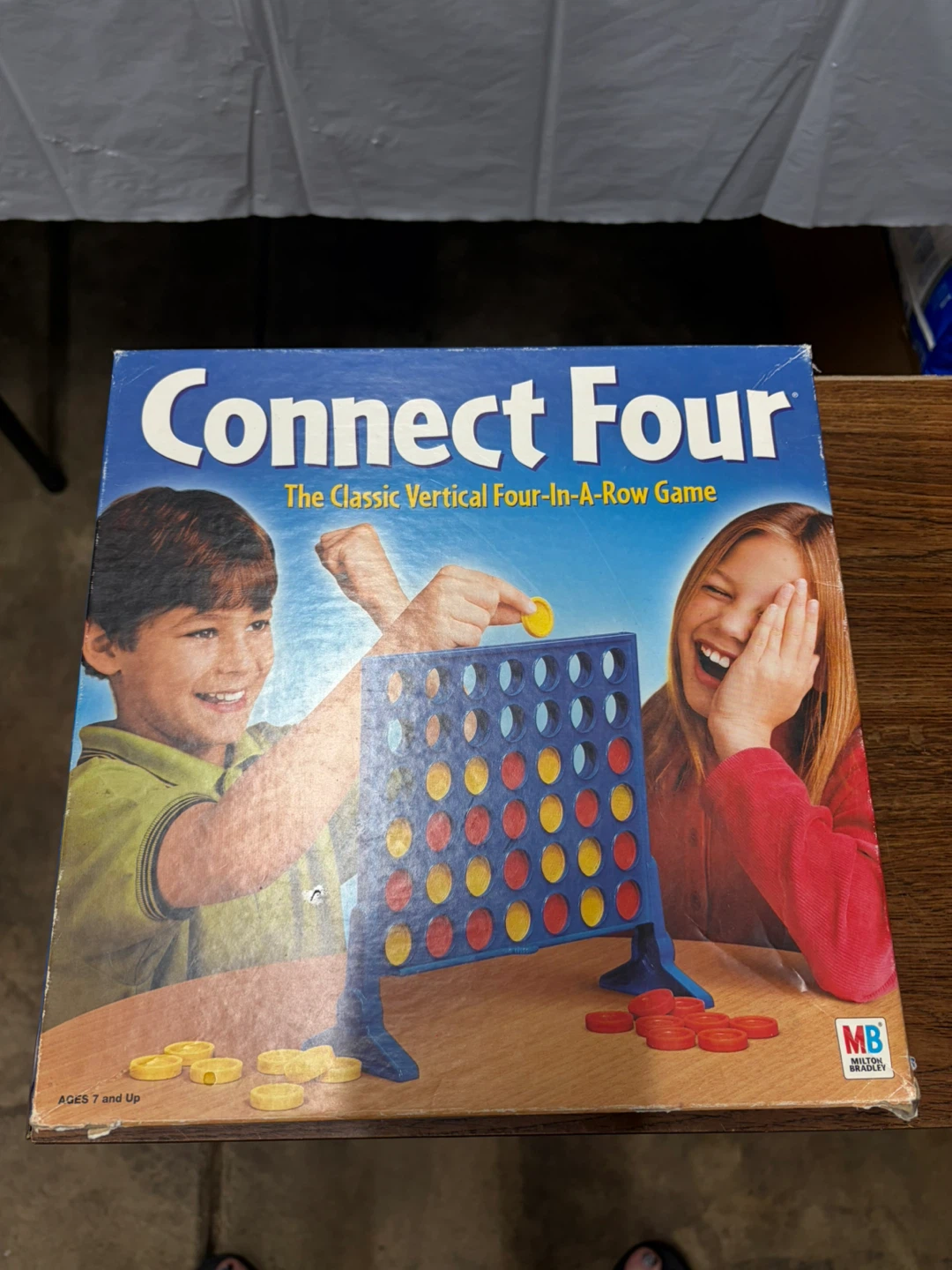 Connect Four The Classic Vertical Four-In-A-Row Game by Hasbro