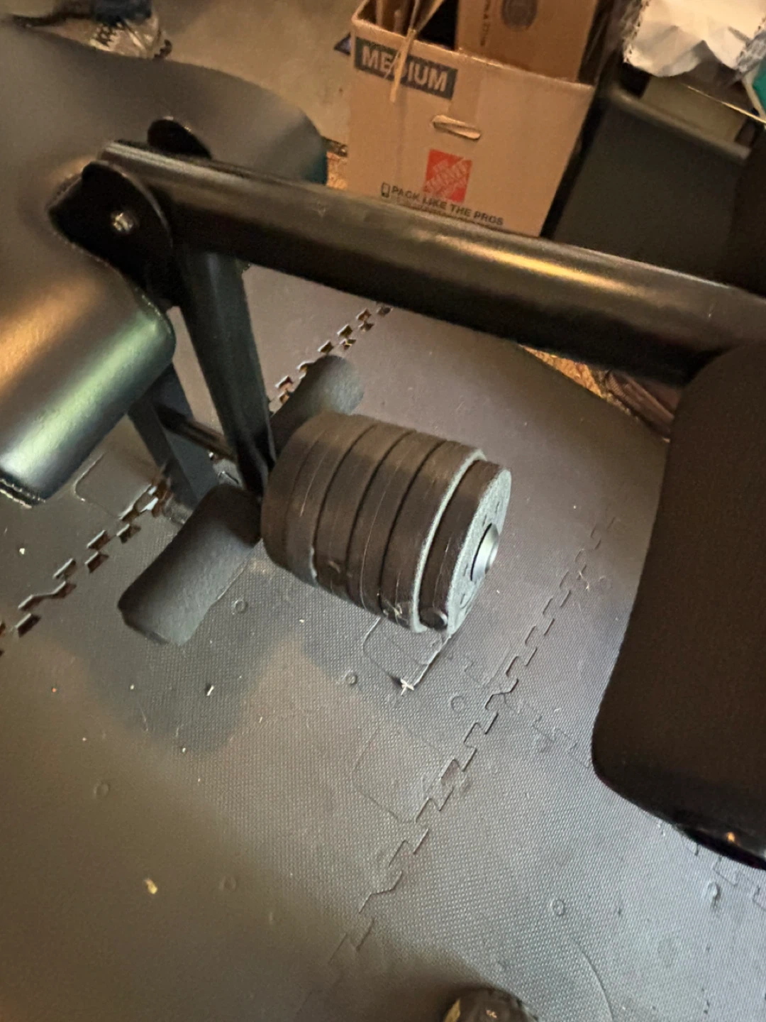 Marcy Weight Bench with Weight Plates - photo 3