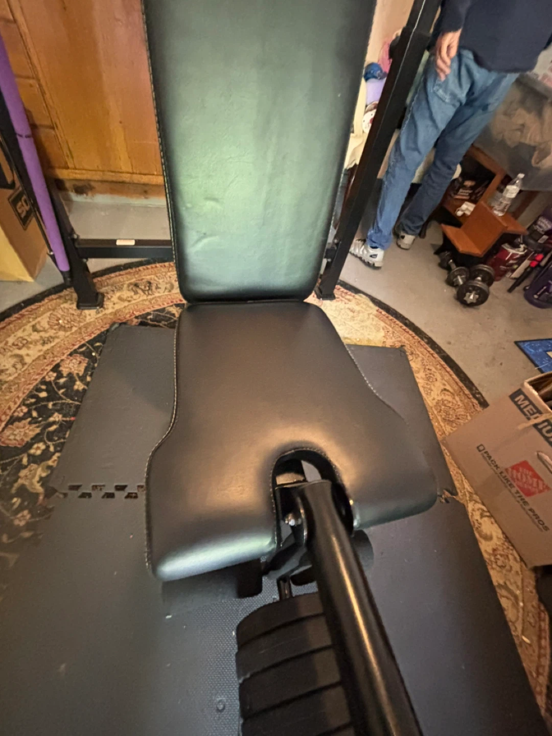 Marcy Weight Bench with Weight Plates - photo 2