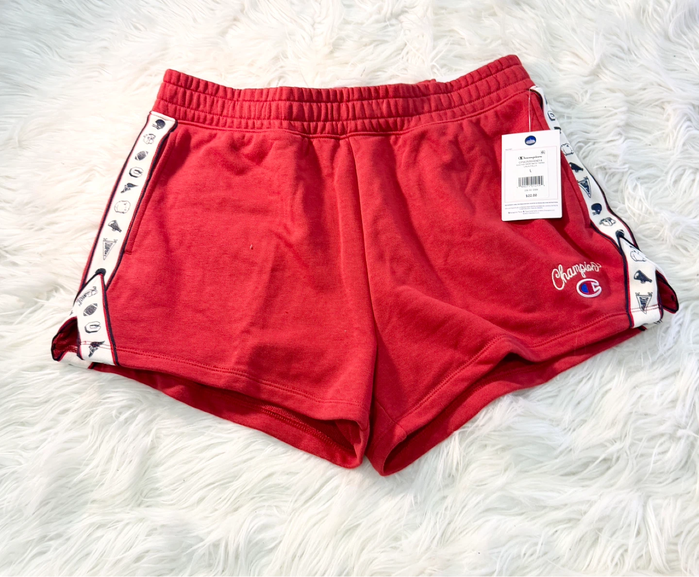 Champion Red Elective Sporty Shorts - photo 3
