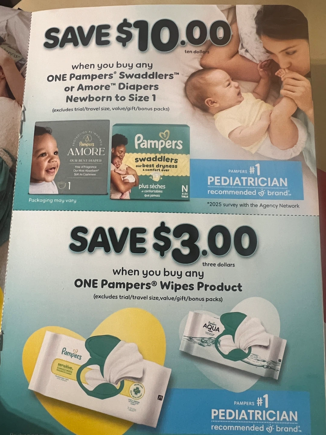 Pampers coupons