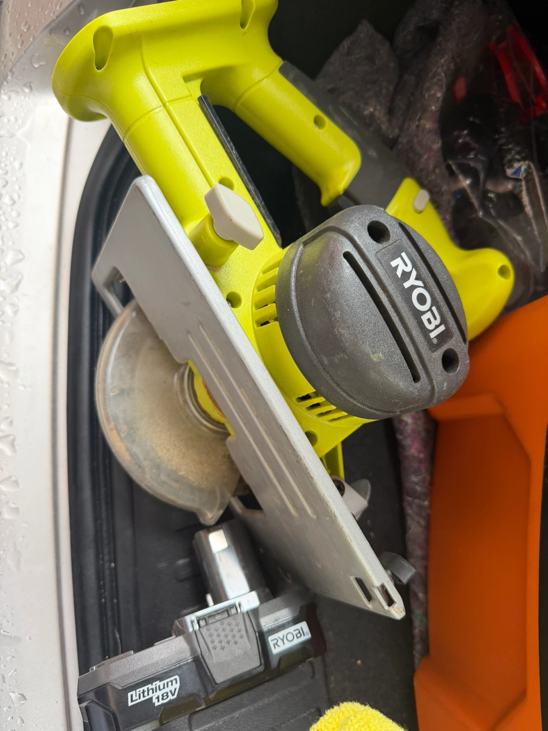 Ryobi 18V Lithium-Ion Circular Saw with Battery - photo 2