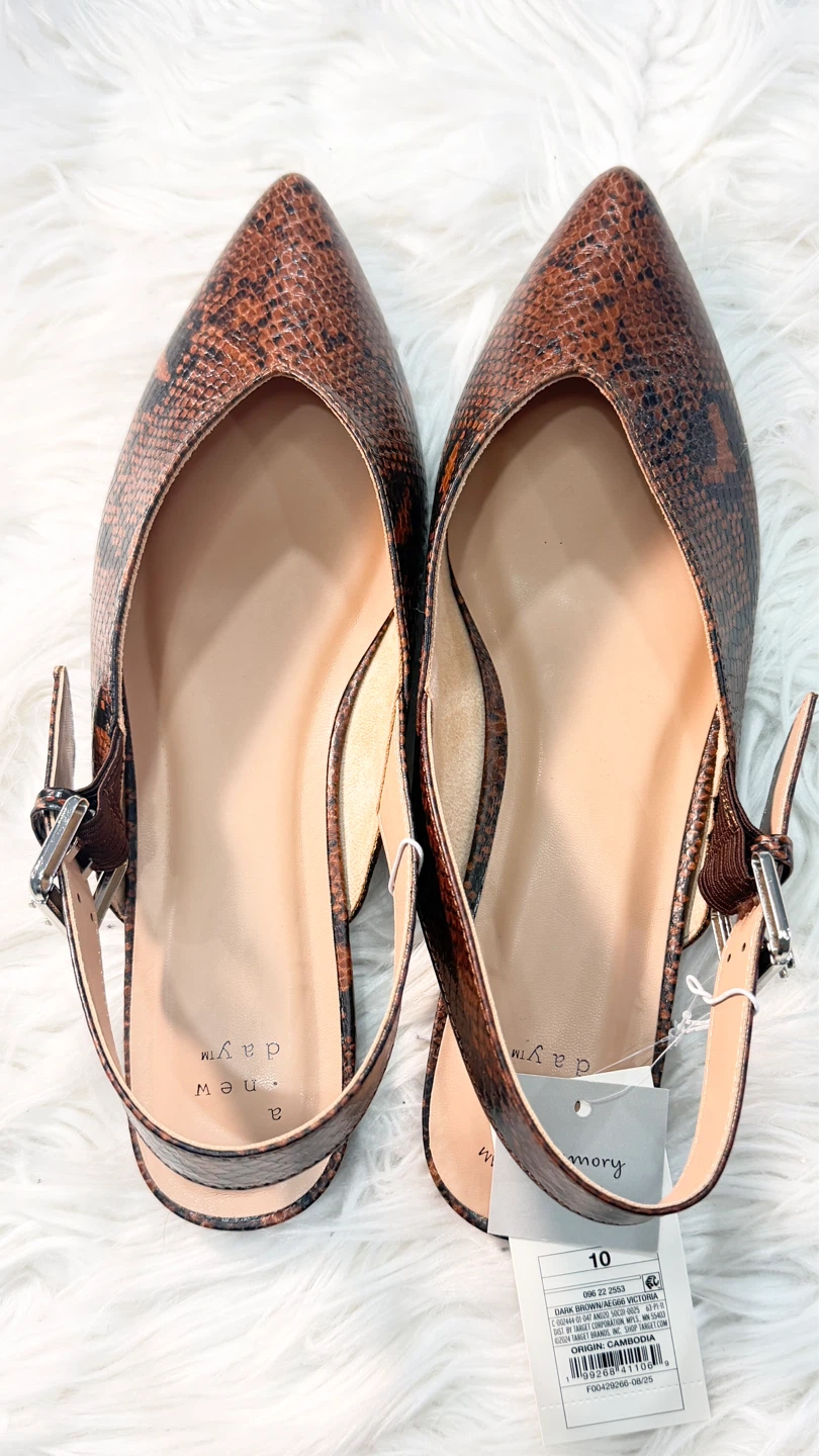 A New Day Women's Slingback Flats size 10 - photo 3