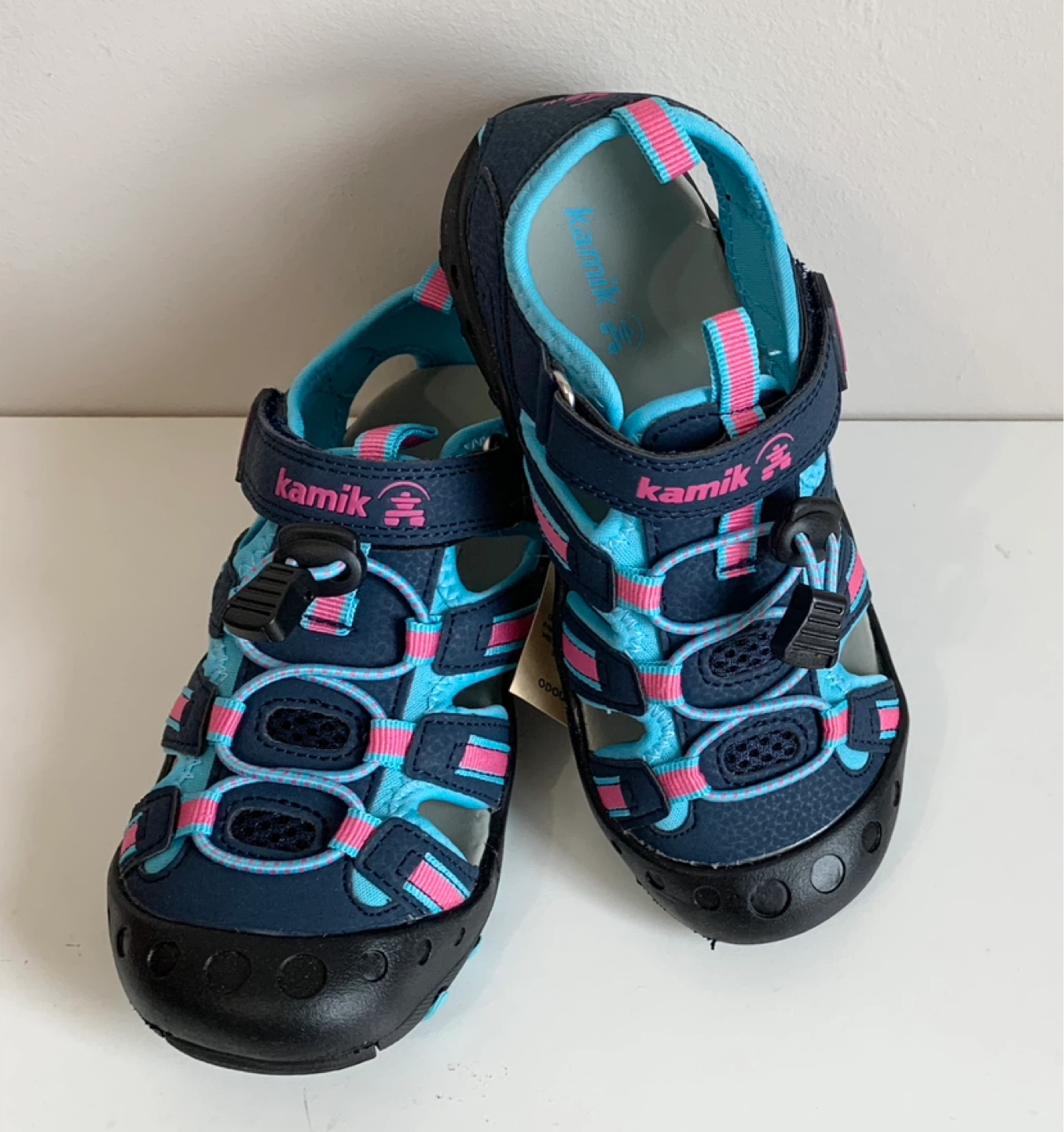 Kamik Kids Crab Sandals Girls Closed-Toe Water Sandal/Shoes NEW