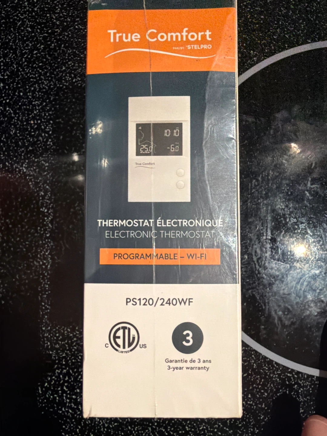 True Comfort PS120/240WF Programmable Wi-Fi Thermostat (NEW) - photo 4