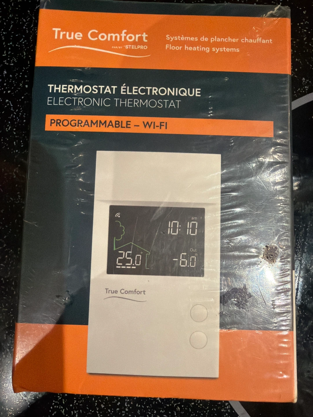 True Comfort PS120/240WF Programmable Wi-Fi Thermostat (NEW)