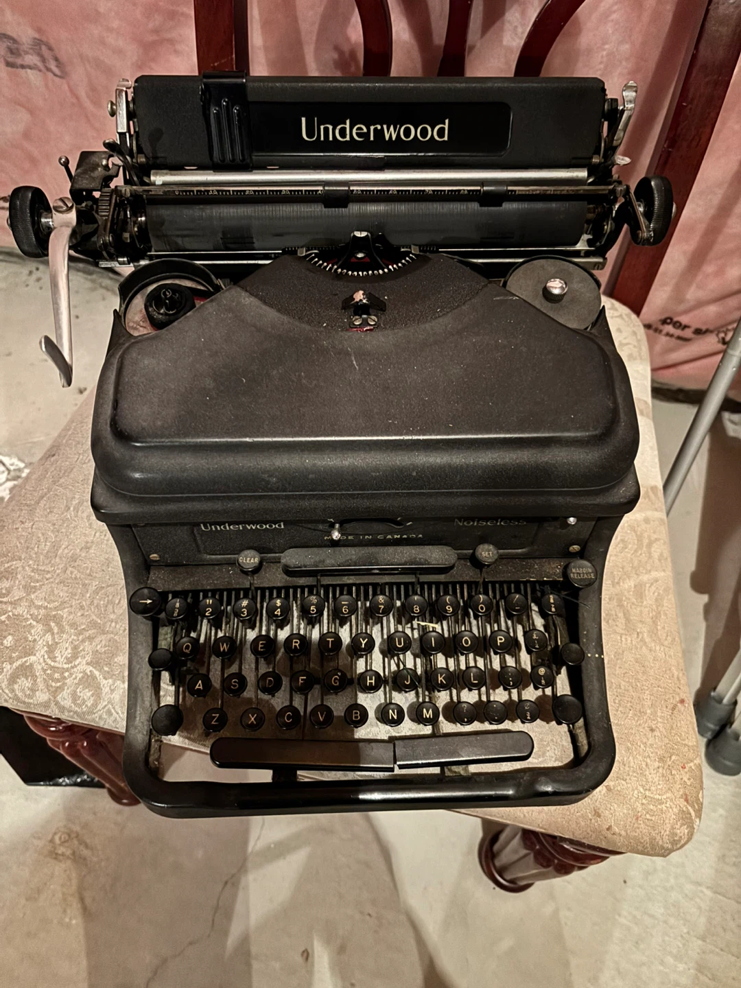 Underwood Noiseless Typewriter