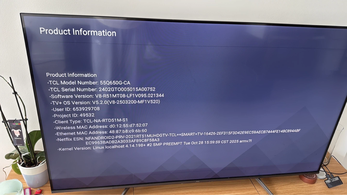 TCL TV 55” - photo 4