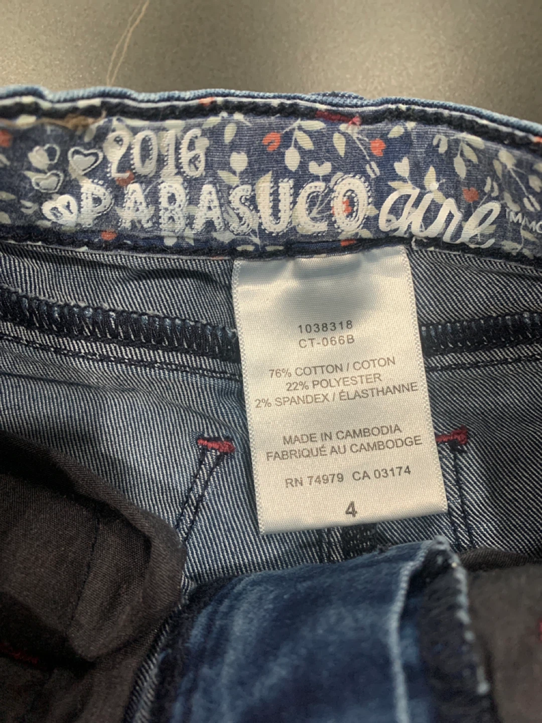 PARASUCO jeans - Size 4T - photo 3