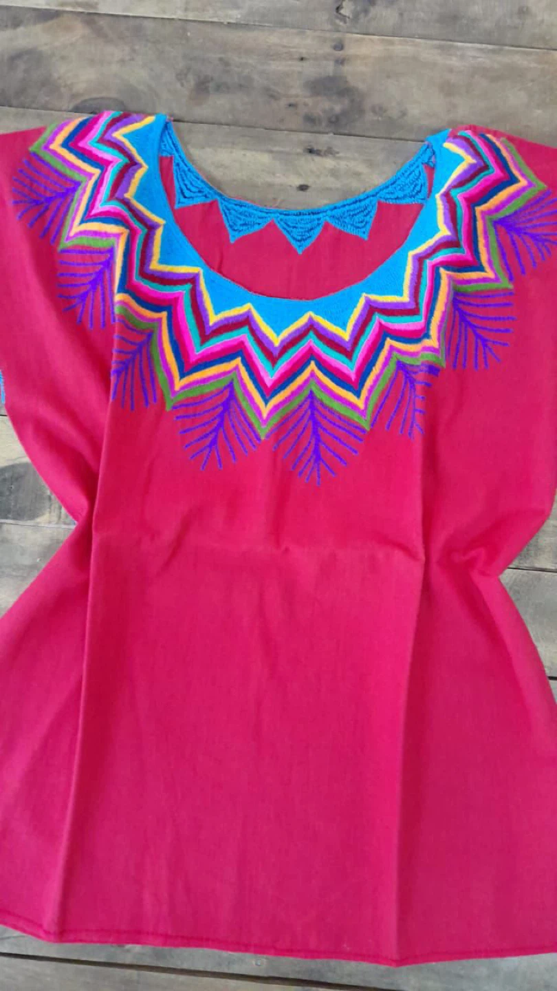 Embroidered Mexican Style Blouses - photo 4