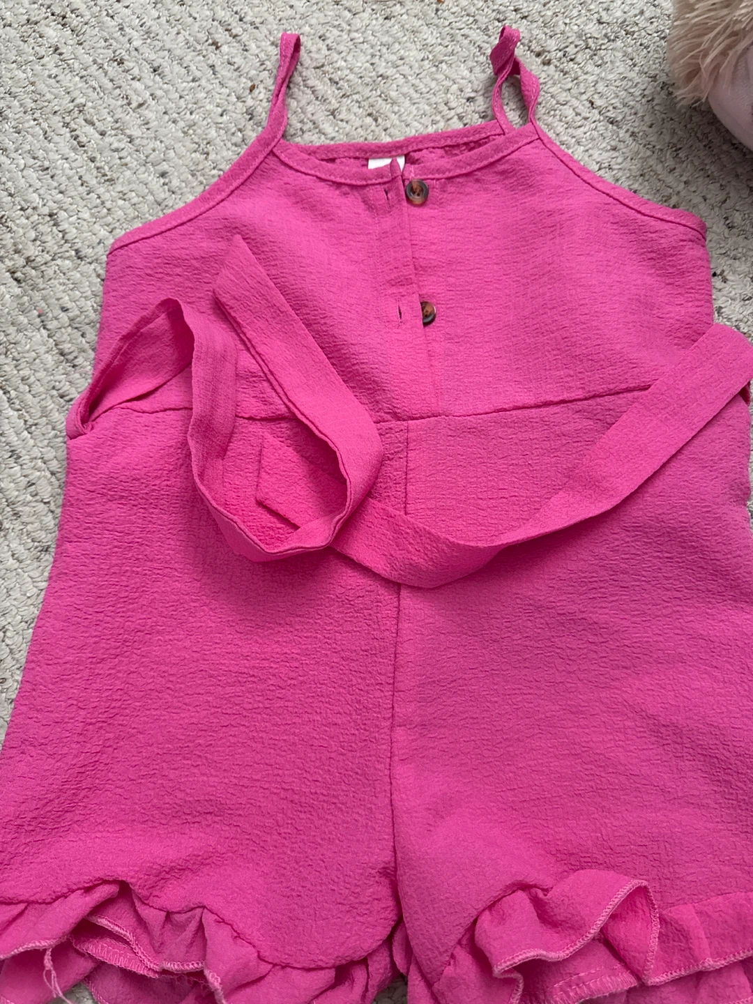 Girls Pink Romper - photo 3