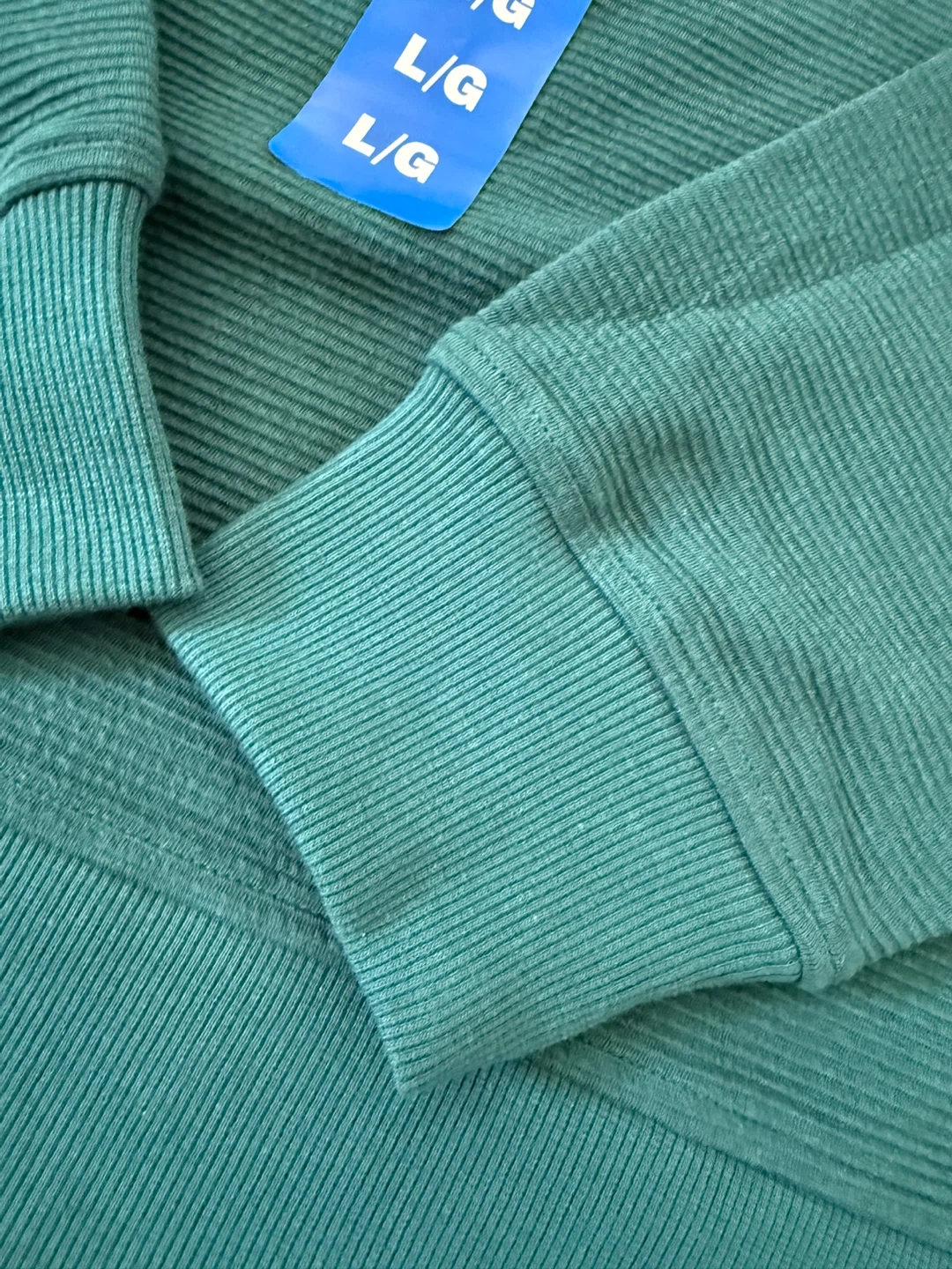 Champion Hooded Pullover Jacket- Teal - L/G - photo 3
