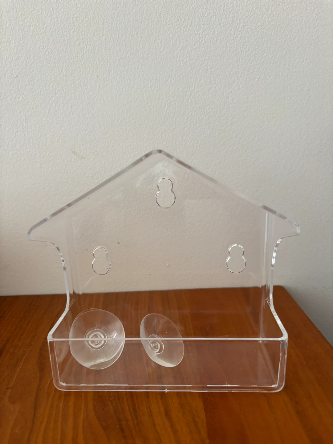Clear Acrylic Window Bird Feeder - photo 3