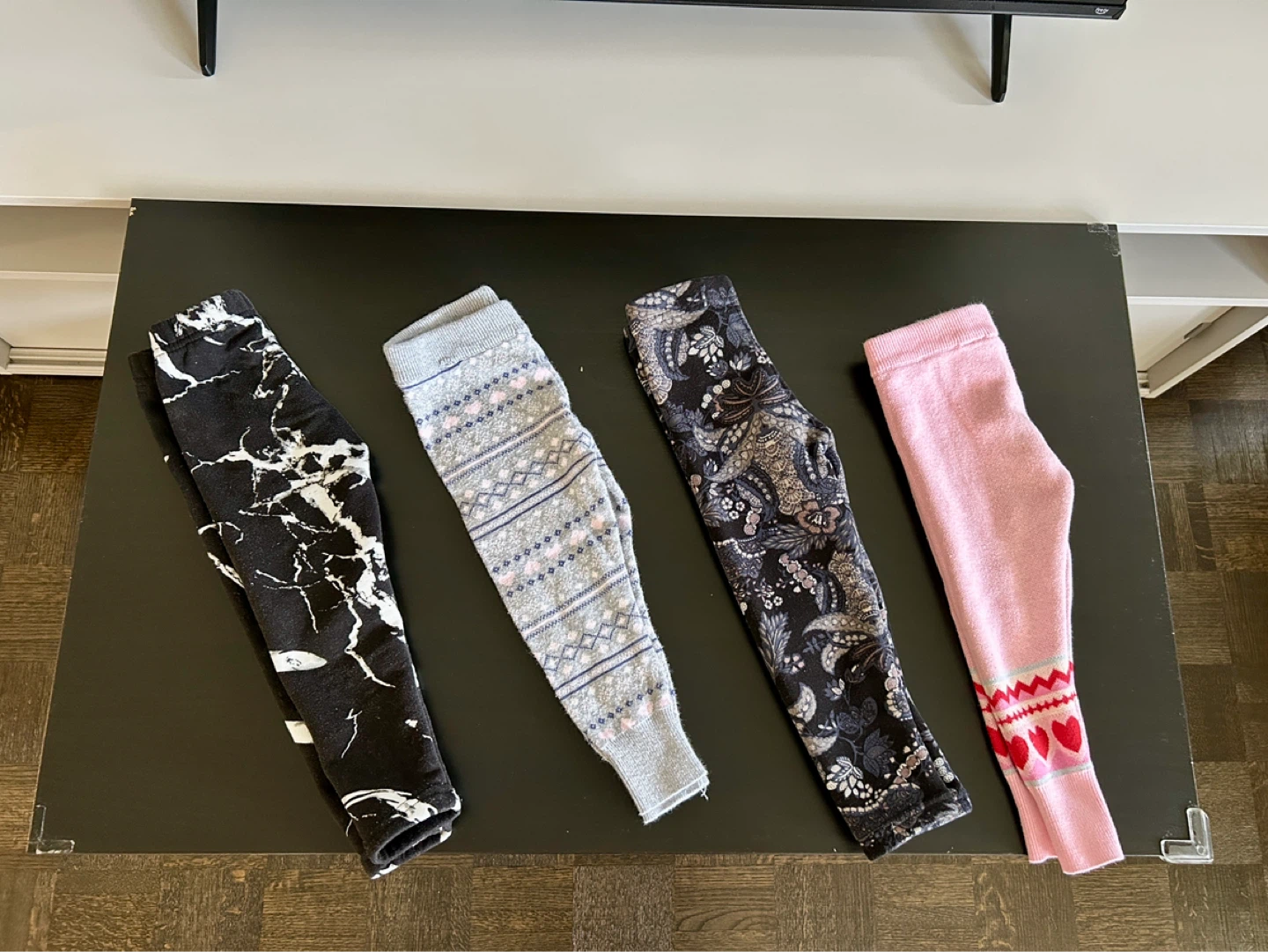 Toddler Leggings Bundle - 4 Pairs 2T