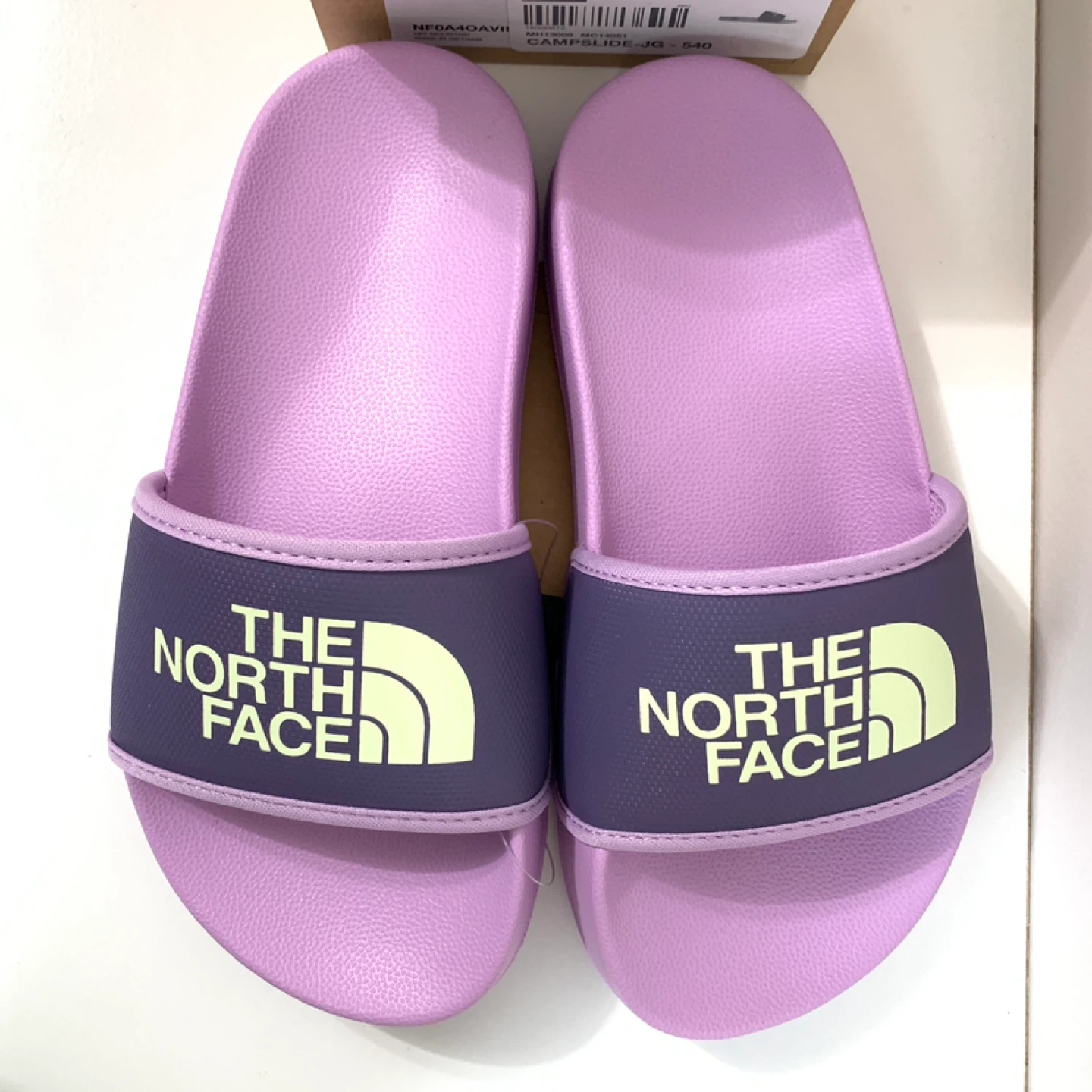 The North Face Kids Slide Sandals Size 2 Base Camp III NEW